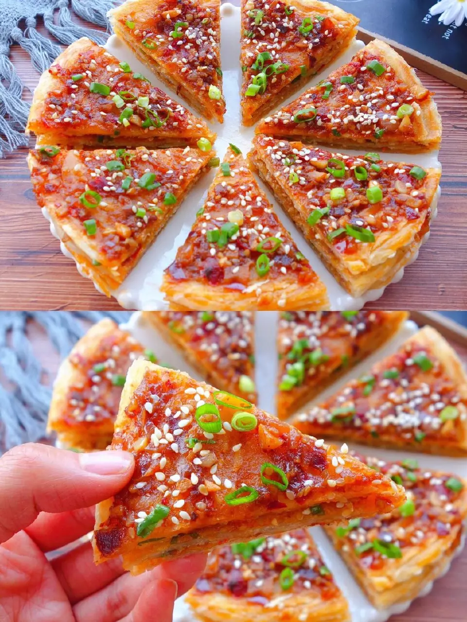 懒人版酱香饼成品图